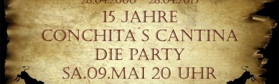 15 Jahre Conchitas Cantina – PARTY!