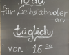Küche geöffnet!